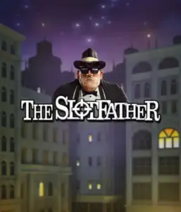 Enter the underworld realm of The Slotfather slot by Betsoft, highlighting a powerful mafia boss posed against a moonlit cityscape. This image conveys the intense atmosphere of the mafia underworld, with the boss dressed in a traditional black suit and hat. Perfect for lovers of gangster-themed games, offering a gripping escape. 