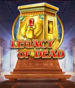 Play  Legacy of Dead game by Play'n GO featuring free spins and expanding symbols, beginning with $0.10 bets.