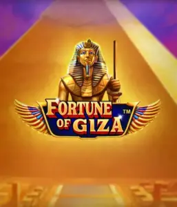 Explore the timeless world of the Fortune of Giza game by Pragmatic Play, showcasing a stunning depiction of a Pharaoh set against the iconic pyramid backdrop. This image captures the splendor of Egyptian culture, ideal for those interested in ancient civilizations, offering a fascinating gaming experience.